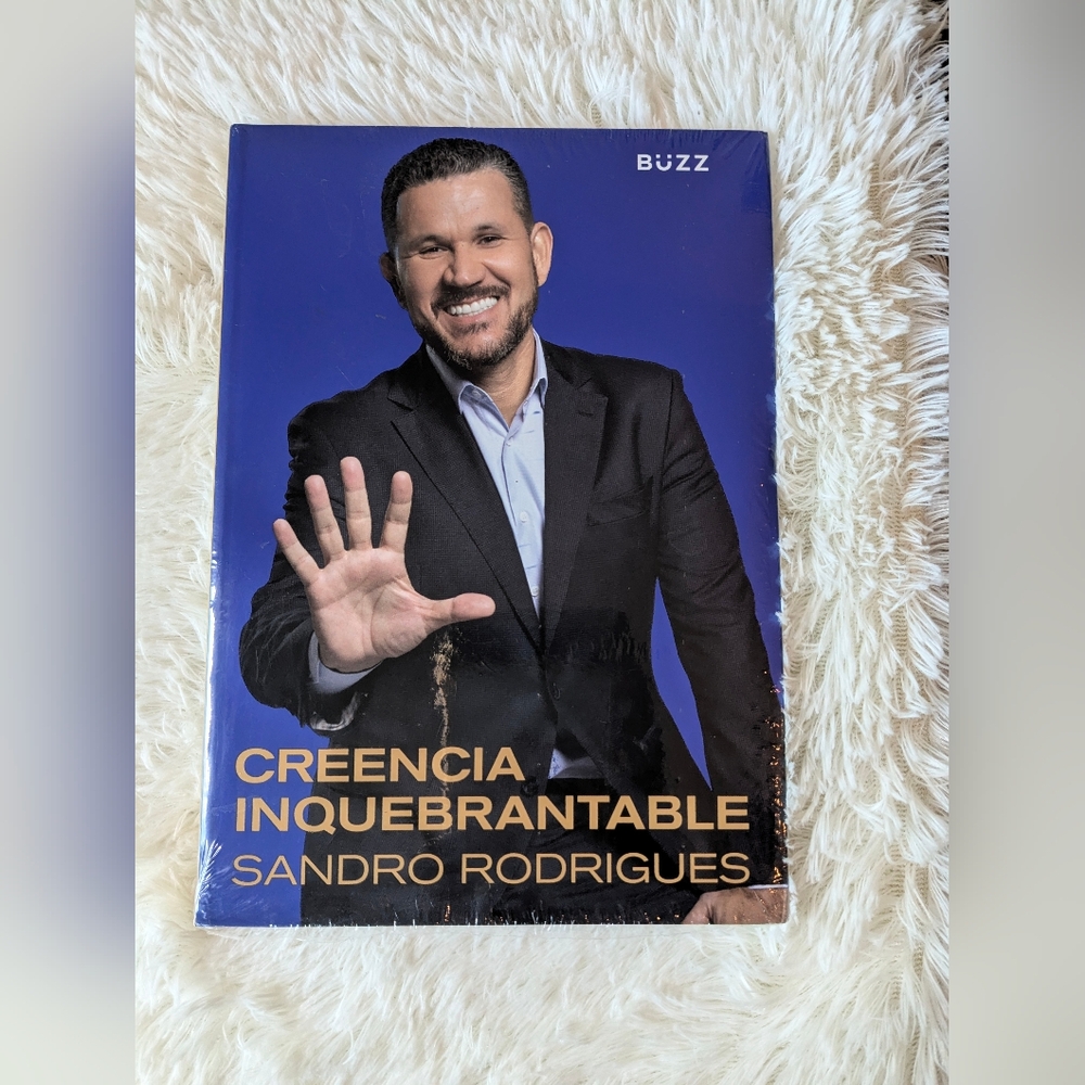 Creencia inquebrantable Libro En Español Autor Sandro Rodríguez NWT